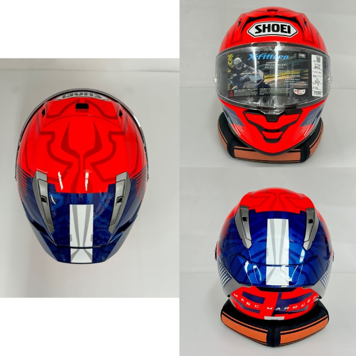 X-Fifteen MARQUEZ 8 TC-1 RED/BLUE フルフェイスヘルメット