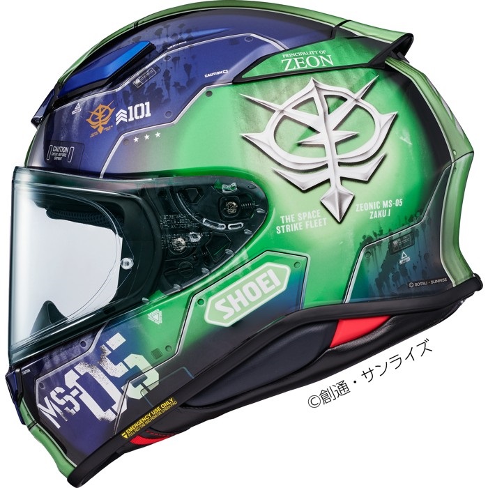 送料無料 いくらから MS-05 Z-8 予約受付中】 ザクⅠ フルフェイス GREEN/BLUE TC-11 スキー・スノーボードアクセサリー