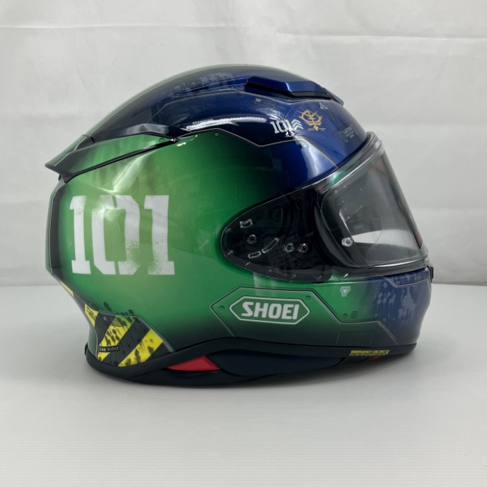 Z-8 MS-05 ザクⅠ TC-11 GREEN/BLUE フルフェイスヘルメット｜フル