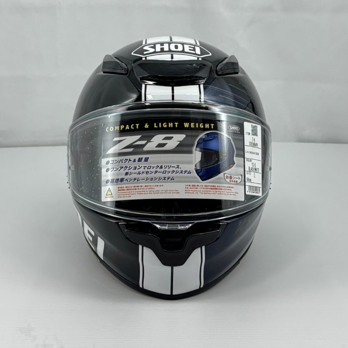 Z-8 IDEOGRAPH イデオグラフ TC-5 BLACK/WHITE フルフェイス