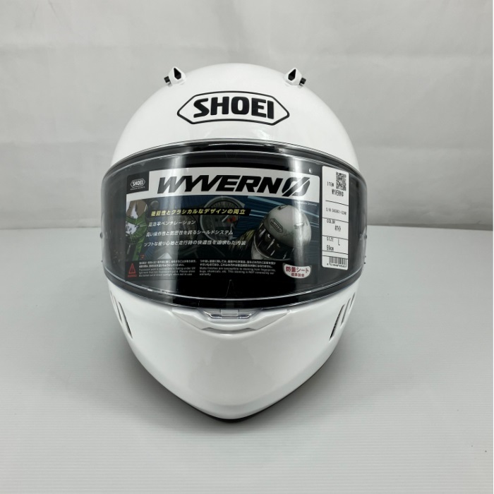 WYVERN 0 (ワイバーン ゼロ) ホワイト フルフェイスヘルメット