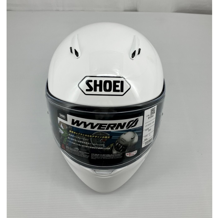 WYVERN 0 (ワイバーン ゼロ) ホワイト フルフェイスヘルメット