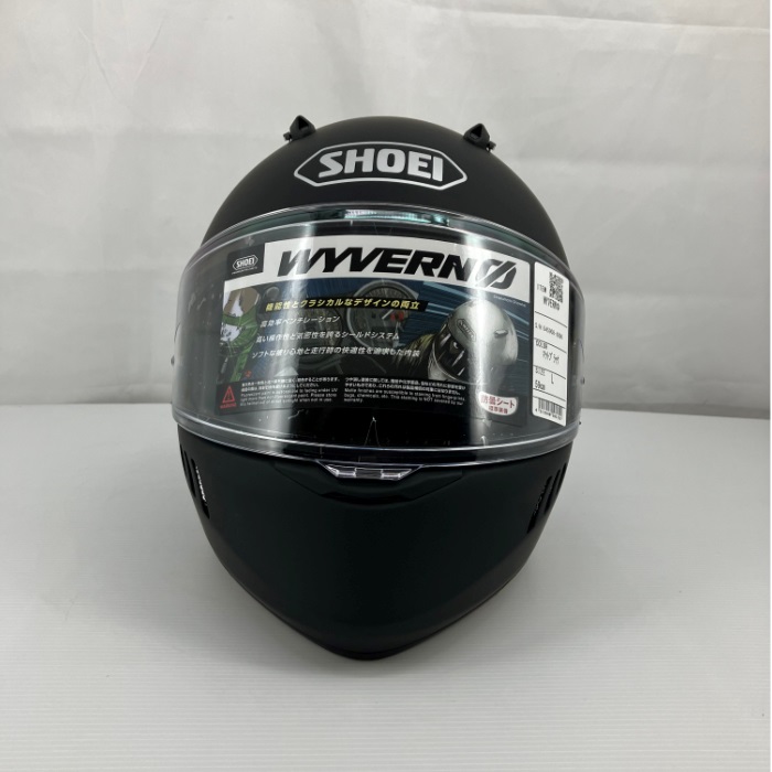 WYVERN 0 (ワイバーン ゼロ) マットブラック フルフェイスヘルメット