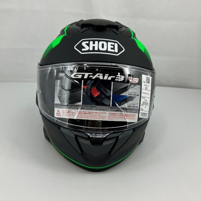 SHOEI フルフェイスヘルメット グリーン Webike | SHOEI ショウエイ GT-AirII APERTURE［ジーティー エアー2