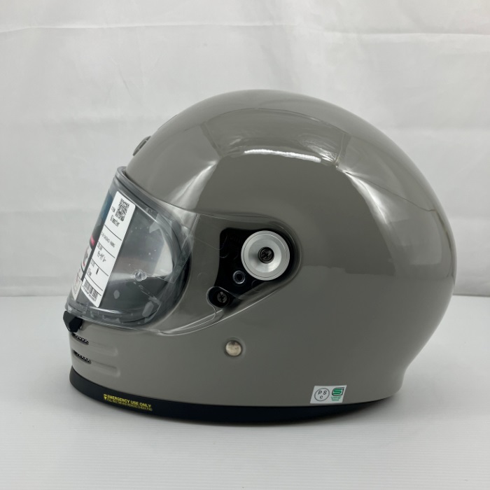 Glamster (グラムスター) チョークグレー フルフェイスヘルメット