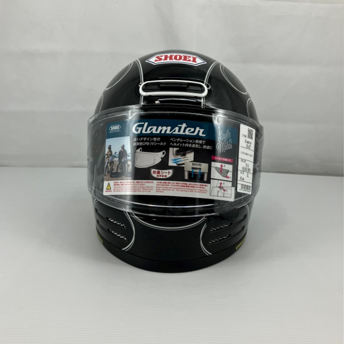 Glamster BLAST(グラムスター ブラスト) TC-5 BLACK/GREY フルフェイス