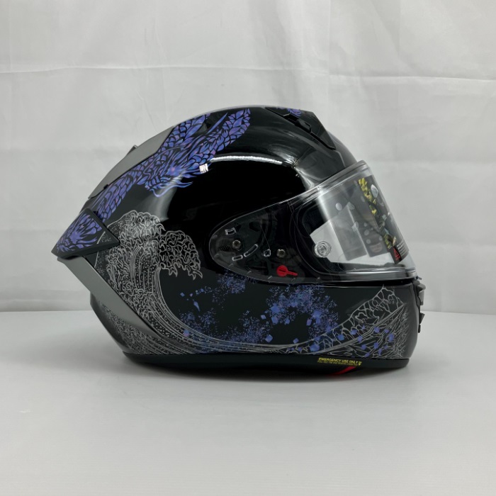 ☆チャウジャバオ　ヘルメット X-Fifteen OROCHI エックス - フィフティーン オロチ TC-10 BLACK/BLUE