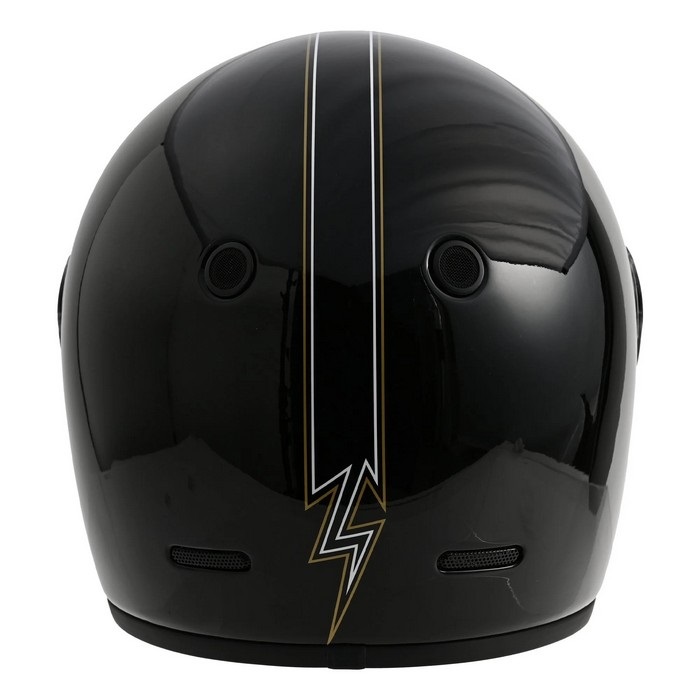 TT HELMET BLACK×GOLD フルフェイスヘルメット｜フルフェイス