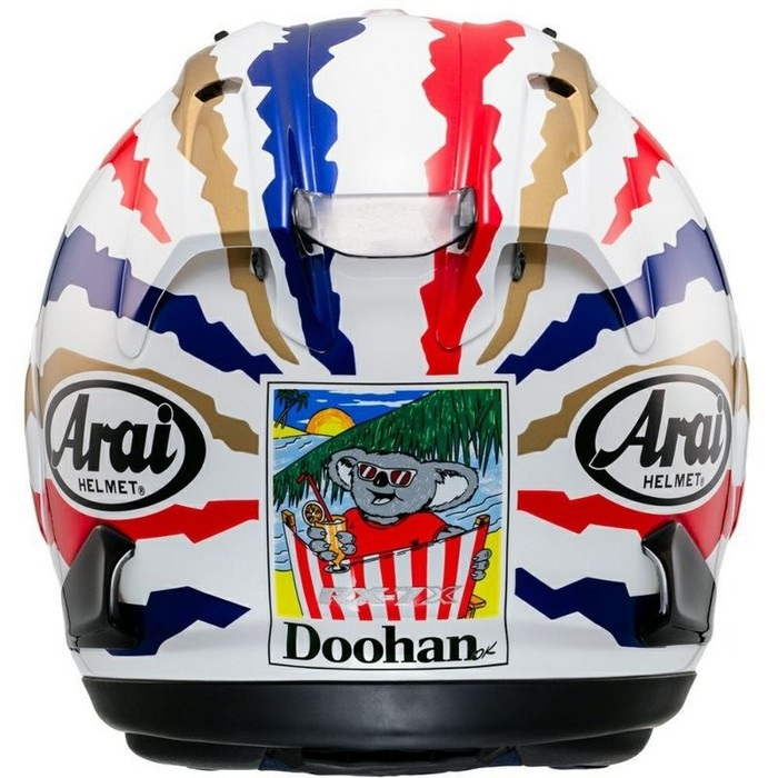 Arai Doohan ミック・ドゥーハン　ヘルメット RX-7X DOOHAN ドゥーハンレプリカ2 フルフェイスヘルメット NANKAI