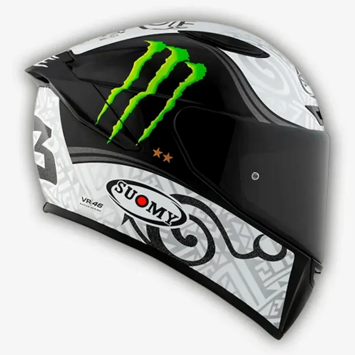 モンスター 新品 ヘルメット フルフェイス ヘルメット バイクヘルメット TRACK-1 PECCO MONSTER REPLICA フランチェスコ バニャイア モンスター
