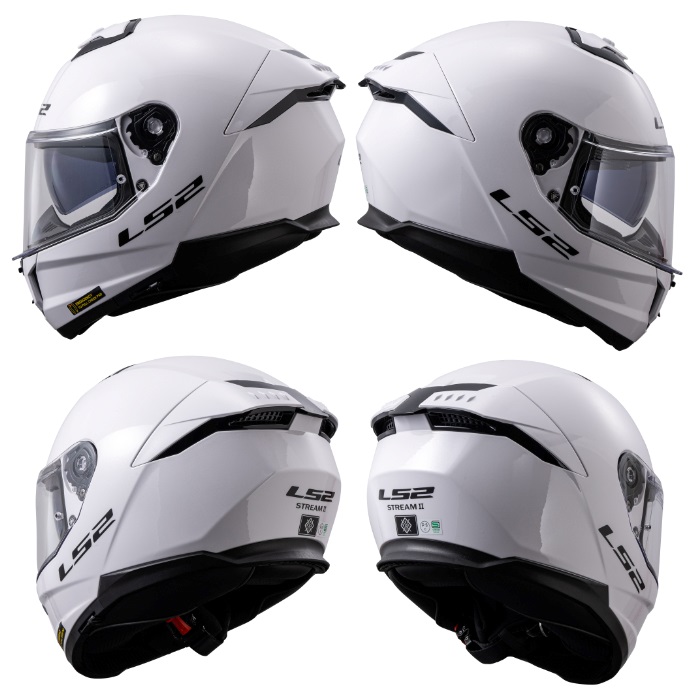 STREAMⅡ[ストリームツー] WHITE｜フルフェイスヘルメット｜の通販なら