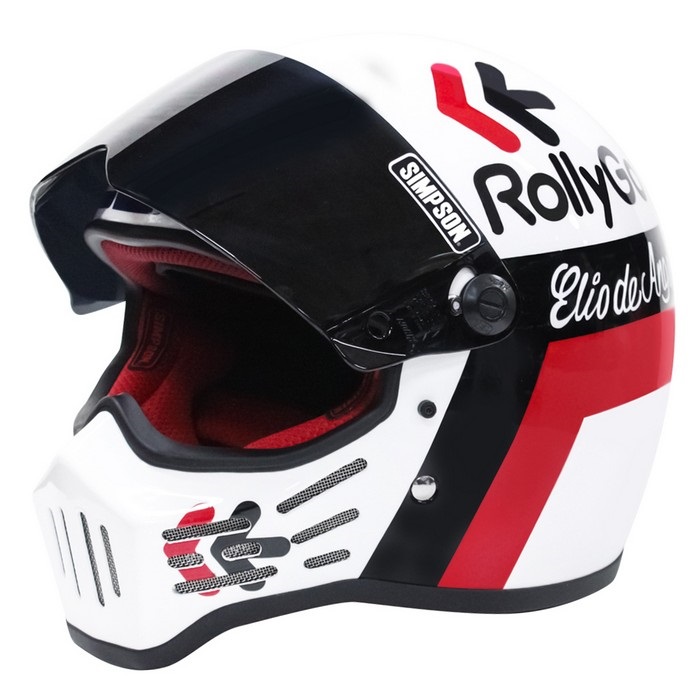 SIMPSON M30 Elio de Angelis 62cm　販売終了品 M30 Elio de Angelis(エリオ・デ・アンジェリス) ホワイト｜フル