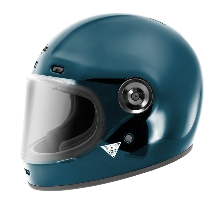 HK-190 NEO RETRO FULL FACE HELMET Midnight Blue｜フルフェイス