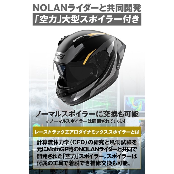 N60-6 SPORT LESMO GRAY/354 フルフェイスヘルメット｜フルフェイス