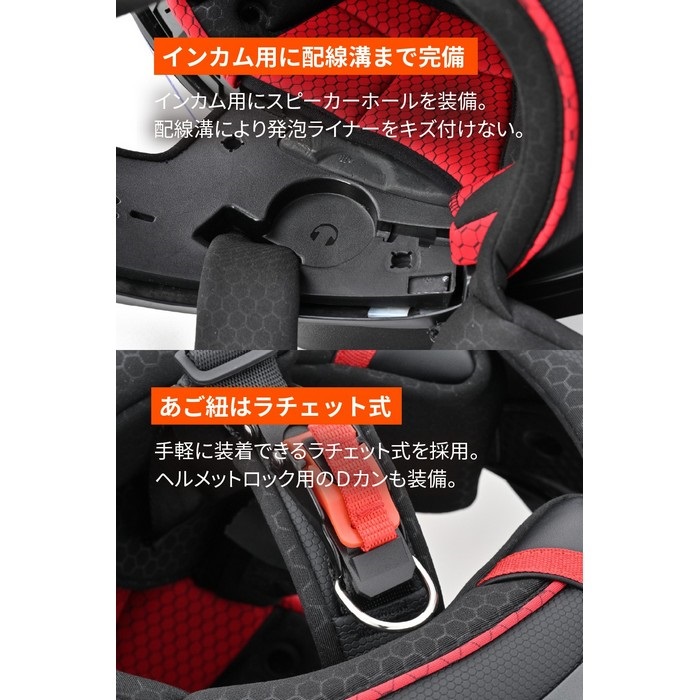 DN-011RC スポーツカーボン フラットブラック｜フルフェイスヘルメット