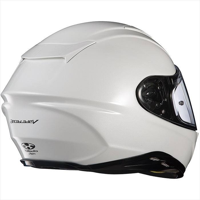 Kabuto エアロブレイド5 パールホワイト AEROBLADE-5 (エアロブレード5) フルフェイスヘルメット パール