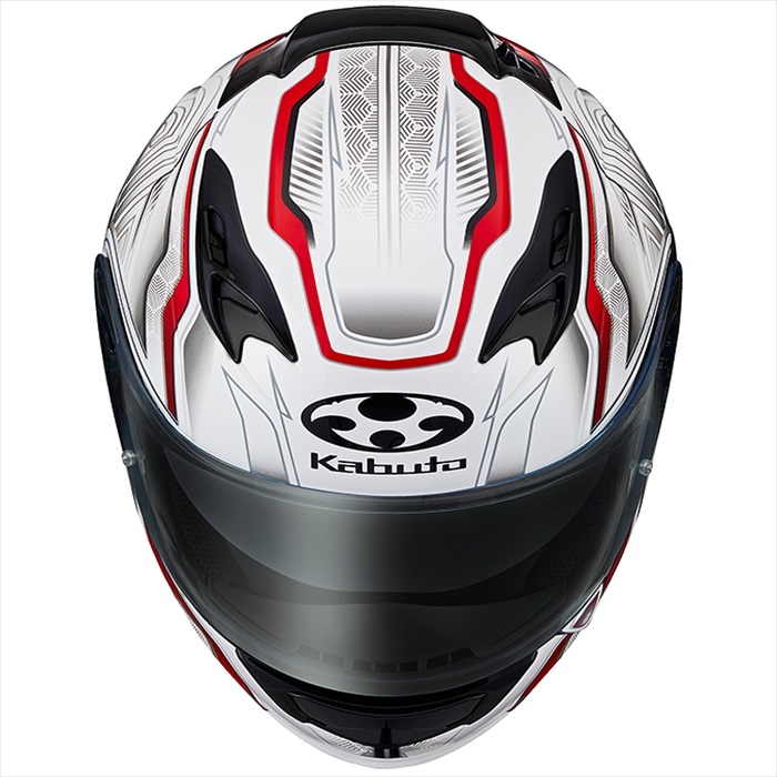 Kabuto Kamui-3 フルフェイス パールホワイト美品　インカム付 在庫限り】 KAMUI-3 CIRCLE (カムイ3 サークル) フルフェイス