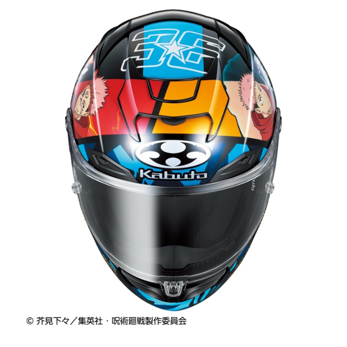 F-17 呪術廻戦 JAPAN GP 2025｜フルフェイスヘルメット｜の通販なら