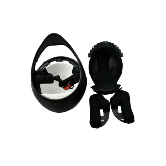 B-80 ホワイト フルフェイスヘルメット B-80 フルフェイスヘルメット | セット - 輸入バイクパーツ卸