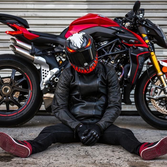 HJH217 MARVEL RPHA11 アンチヴェノム フルフェイスヘルメット ANTI