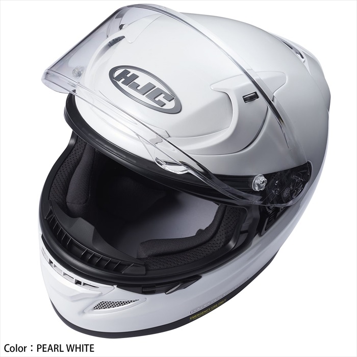 HJH255 RPHA12 ソリッド フルフェイスヘルメット PEARL WHITE｜フル