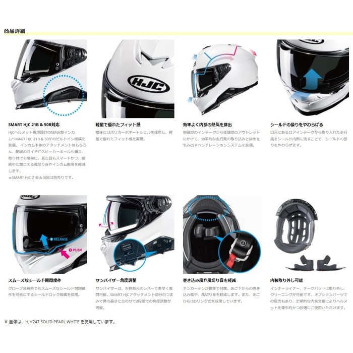 HJH264 i71 タウロス フルフェイスヘルメット BLACK (MC5SF