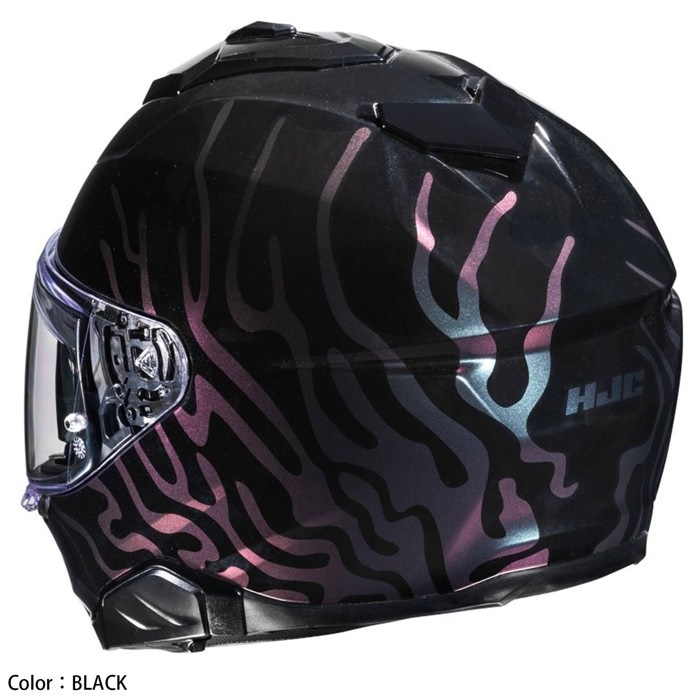 HJH266 i71 セロス フルフェイスヘルメット BLACK (MC5)｜フル