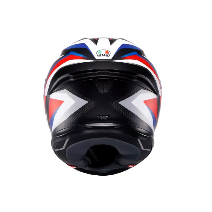 K6 S JIST Asian Fit - TIMEWARP MATT BLACK/RED/BLUE｜フルフェイス