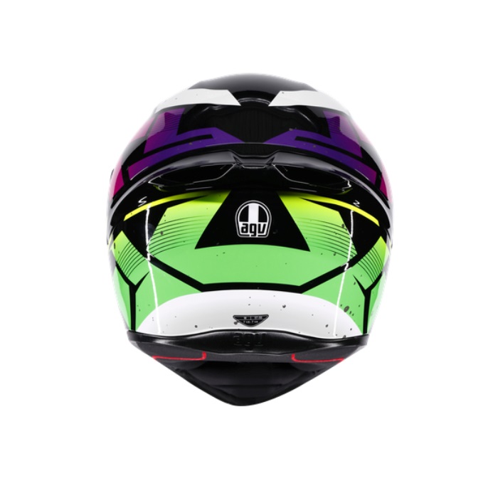 K1 S AGV JIST Asian Fit-PUNKPULSE BLACK/PURPLE/LIME｜フルフェイス