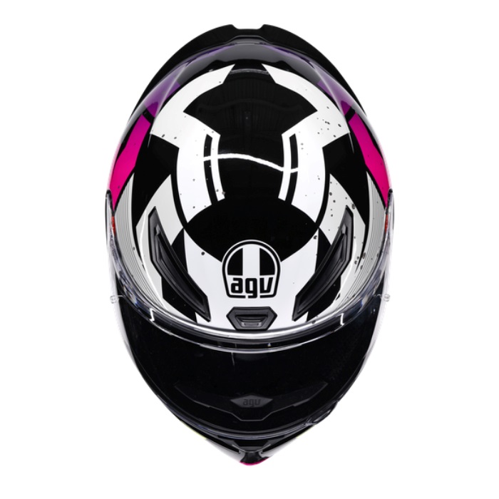 K1 S AGV JIST Asian Fit-PUNKPULSE BLACK/PURPLE/LIME｜フルフェイス