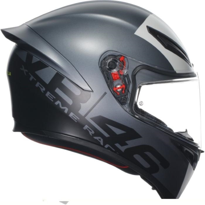 AGV K1 008-VR46 SKY RACING TEAM BLACK/RED