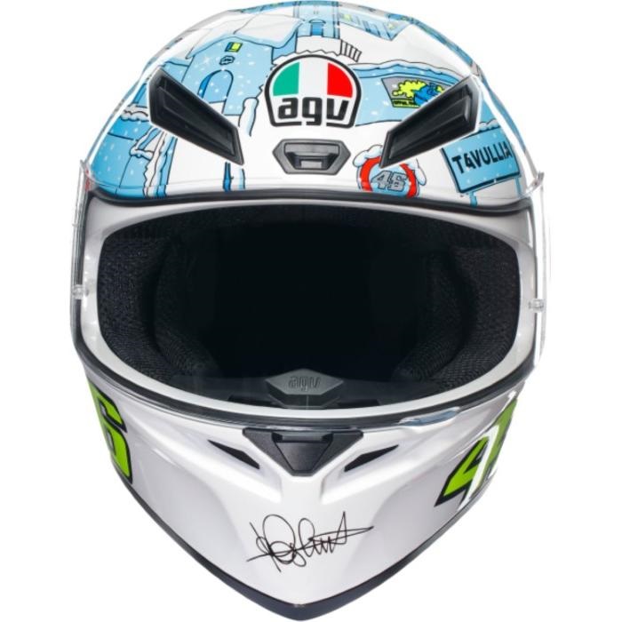 K1 S JIST Asian Fit フルフェイスヘルメット ROSSI WINTER TEST 2017