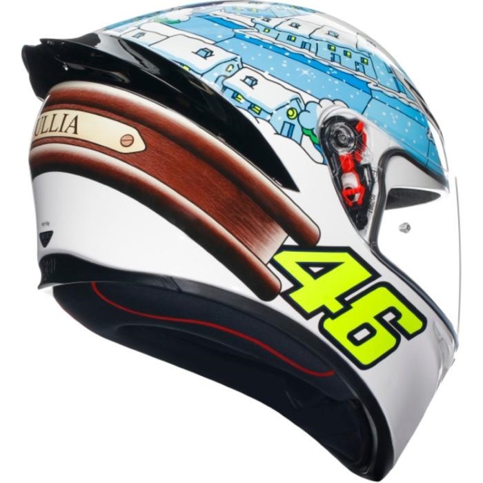 K1 S JIST Asian Fit フルフェイスヘルメット ROSSI WINTER TEST 2017