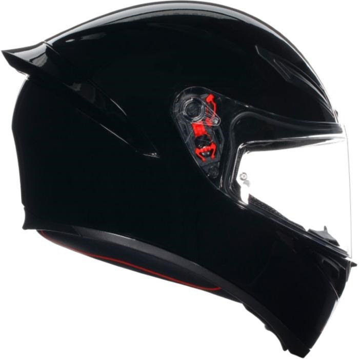agv k1 バラ 薔薇 S スモークシールド付き アジアンフィット