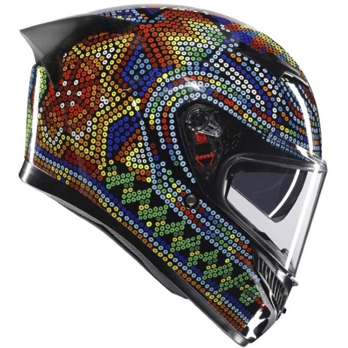 ROSSI スキー用ヘルメット Mサイズ 58センチ K3 JIST Asian Fit フルフェイスヘルメット ROSSI WINTER TEST 2018