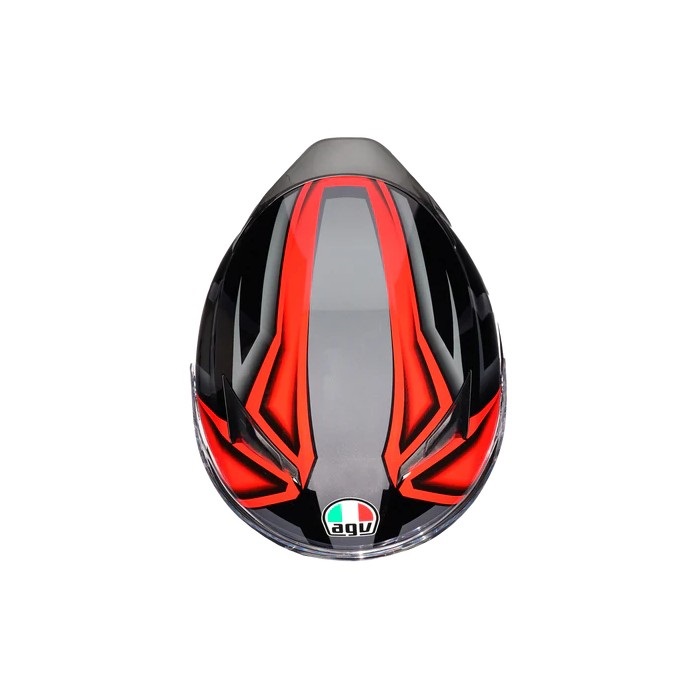 K3 008-COMPOUND Asian Fit フルフェイスヘルメット BLACK/RED｜フル