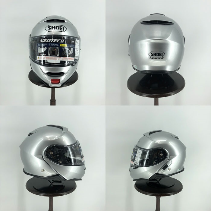 NEOTECⅡ【ネオテックツー】ライトシルバー システムヘルメット