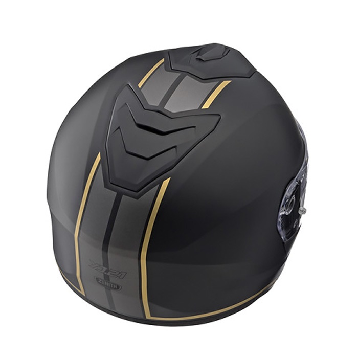 YJ-21 ZENITH Graphic システムヘルメット GF01 セミフラットブラック