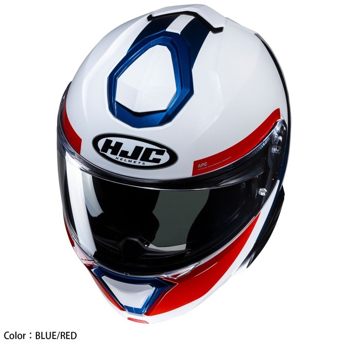HJH271 i91 ビナ システムヘルメット BLUE/RED (MC21)｜システム