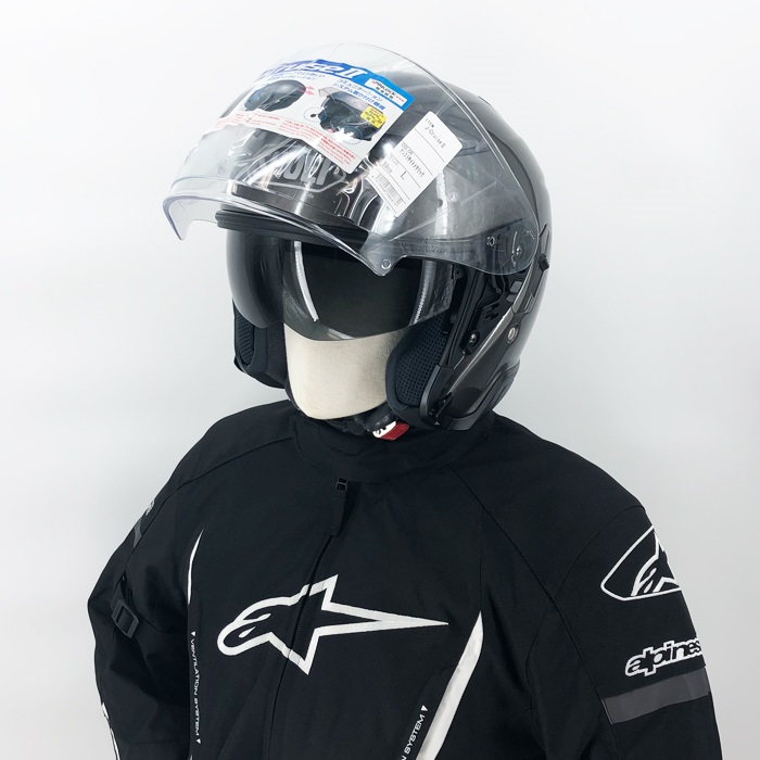 SHOEI ジェットヘルメット【ジェイ-クルーズ ツー】マットブラック L 