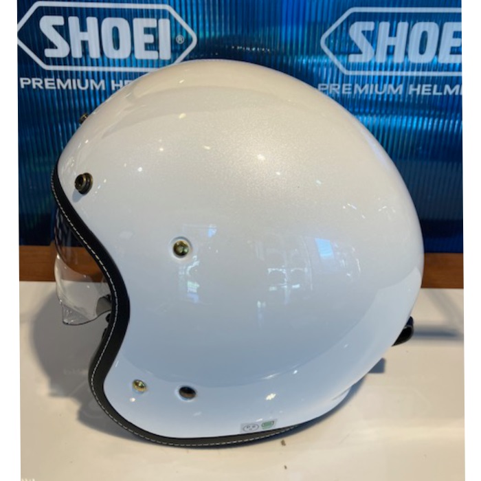 J・O+ (ジェイオー・プラス) ルミナスホワイト ジェットヘルメット