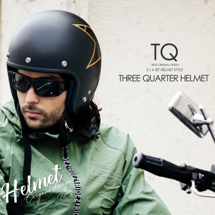 RIDEZ(ライズ) TQ02-SE BLITZ ジェットヘルメット Lサイズ TQ BLITZ TQ02-SE｜ジェットヘルメット｜の通販なら、オートバイ用品店