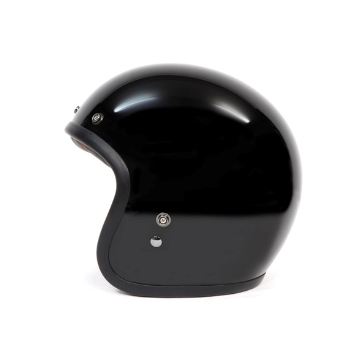 CUSTOM500 SOLID GLOSS BLACK｜ジェットヘルメット｜の通販なら