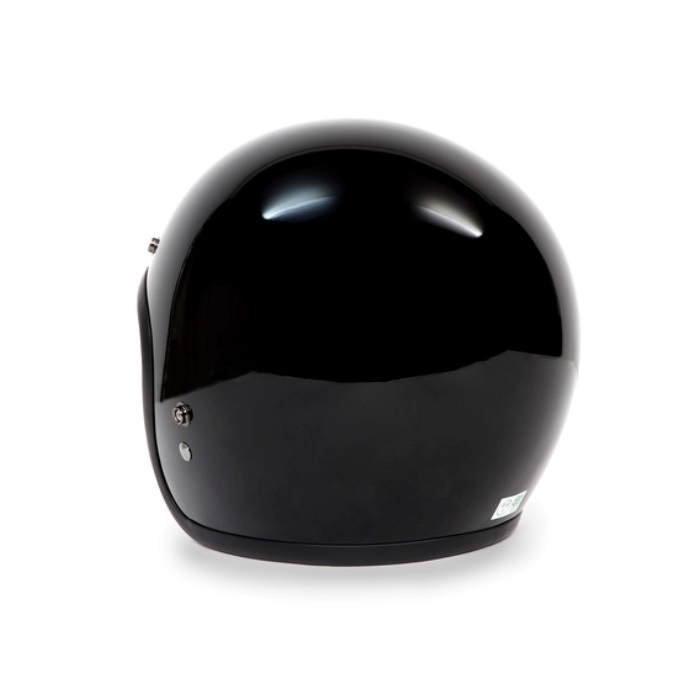 CUSTOM500 SOLID GLOSS BLACK｜ジェットヘルメット｜の通販なら
