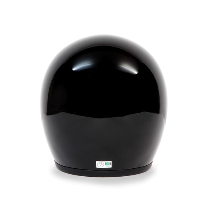CUSTOM500 SOLID GLOSS BLACK｜ジェットヘルメット｜の通販なら