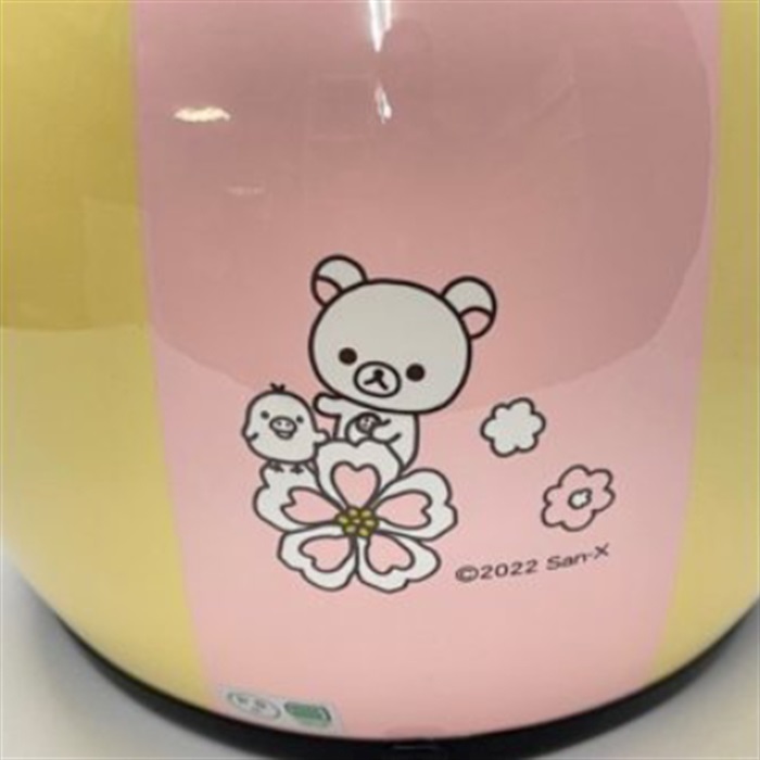 キャラクターヘルメット リラックマ B グラフィック 花柄｜ジェット