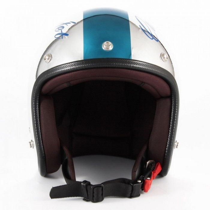 72JAM CHROMES CM/BL(ブルー) ジェットヘルメット｜ジェットヘルメット