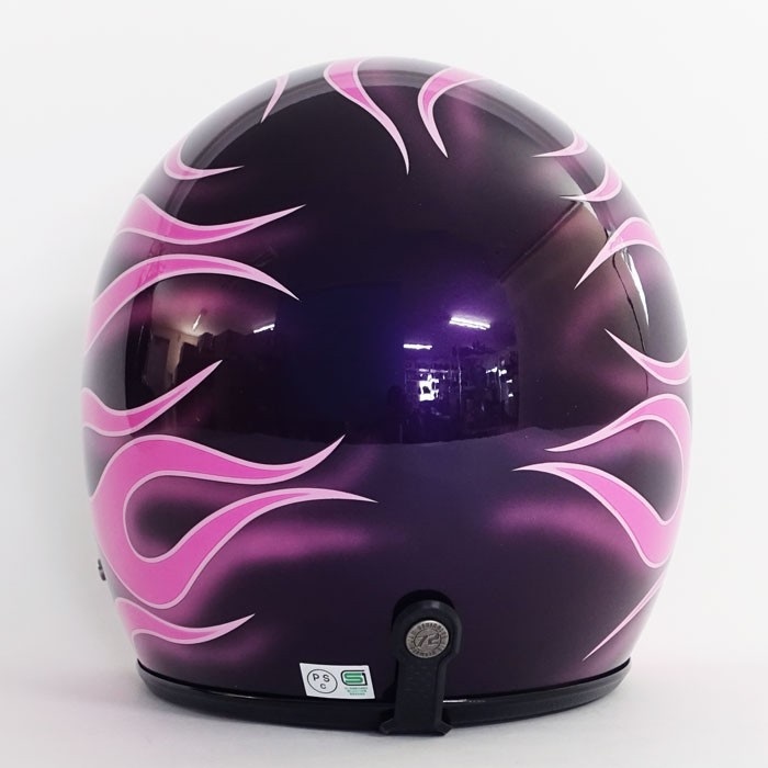 JCPシリーズ FLAMES ピンク｜ジェットヘルメット｜の通販なら