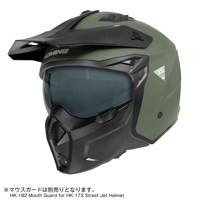 HK-173 Street Jet Helmet Olive｜ジェットヘルメット｜の通販なら