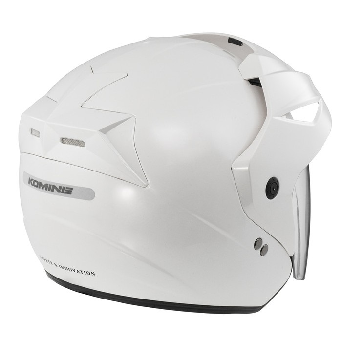 コミネ　ジェットヘルメット　ERA Ⅱ　HK1651 パールホワイト HK-1651 エーラ II (エーラ2) 【Pearl White】｜ジェットヘルメット